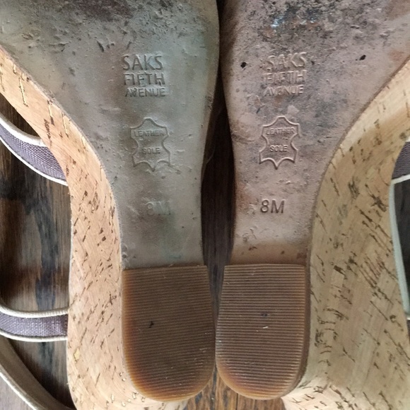 Saks | Cork Wedge Sandals - Picture 11 of 11